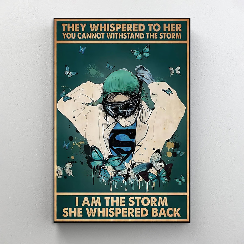 " Registered Nurse ", 20" H x 16" W x 1.25" D