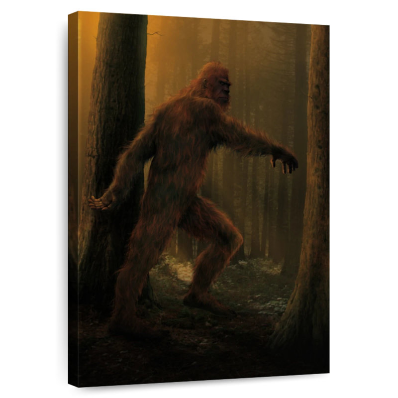 Kelan Bigfoot, 51" H x 34" W