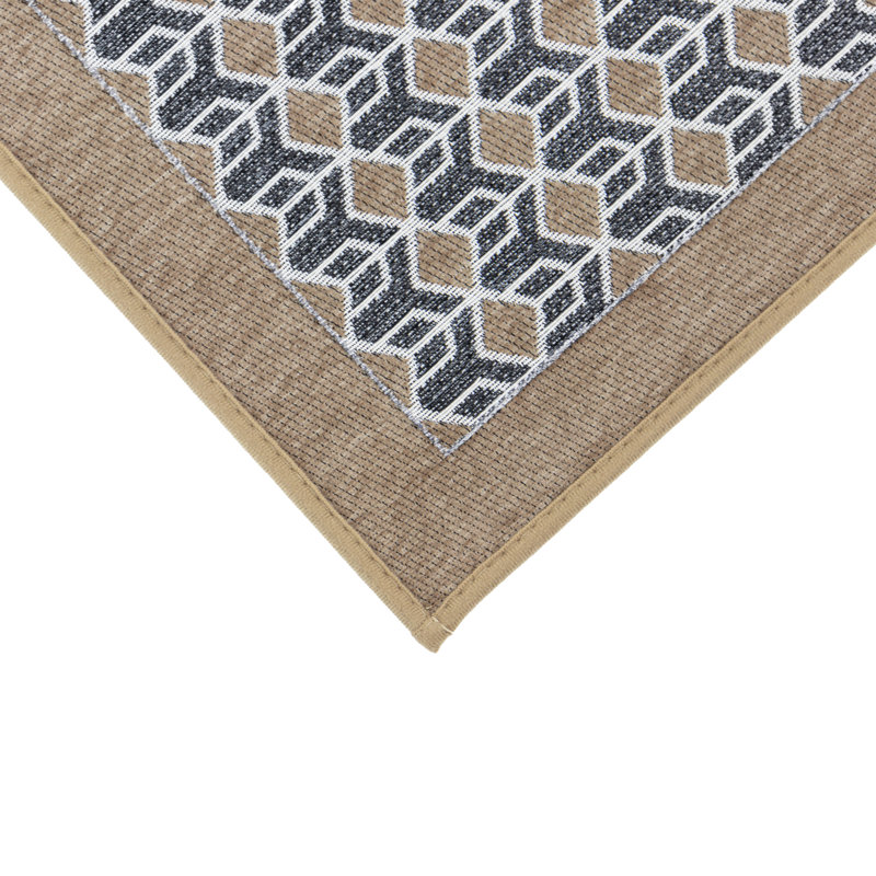 Geometric 50cm X 75cm Area Rug Set