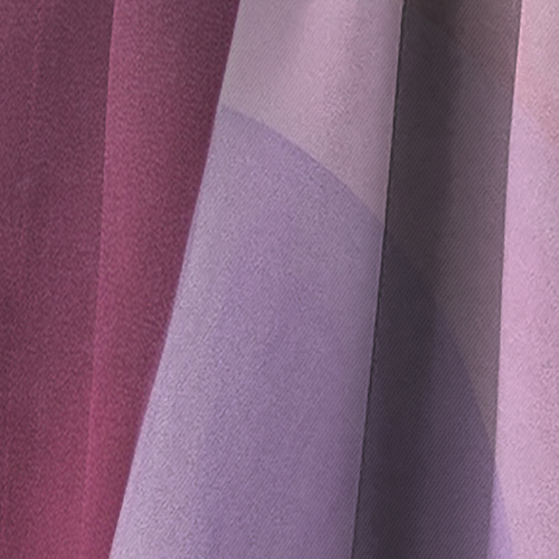 Mauve Motion Abstract Shapes - Rideau formes abstraites - Rideau occultant - 1 panneaux, L 52 po x L 90 po