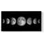 Phases lunaires - Toile tendue avec châssis - Prêt à accrocher-107114380