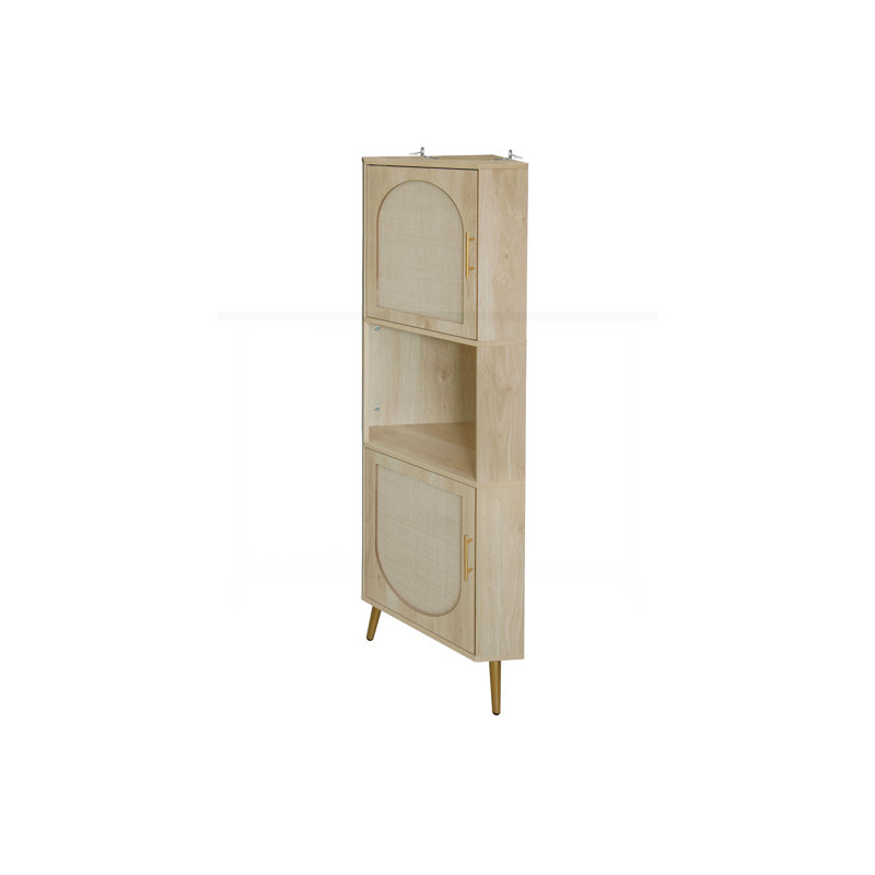 Armoire de coin autoportante