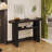 Console Table with Rounded Edges and Sturdy Shelf-1083590697