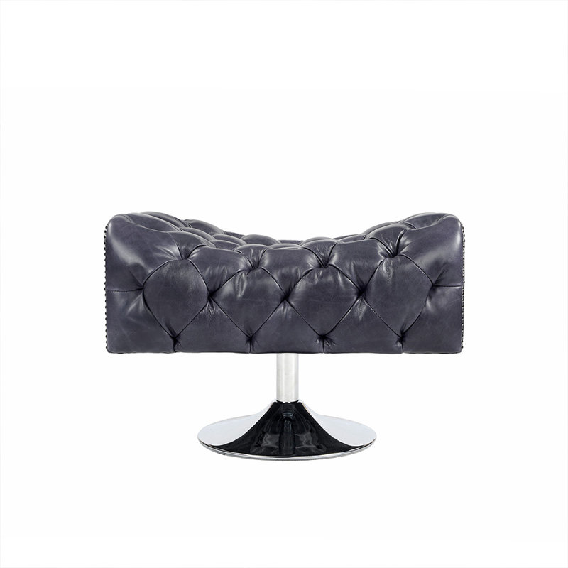 Arangle standard en cuir véritable capitonné de 28 po de largeur Arledge