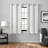 Eclipse Claire Magnitech 100% Blackout Curtain, Grommet Window Curtain Panel, Seamless Magnetic Closure for Bedroom, Living Room or Nursery, 63 in long x 37 in wide, (2 Panels), Multi-114247131-119688586
