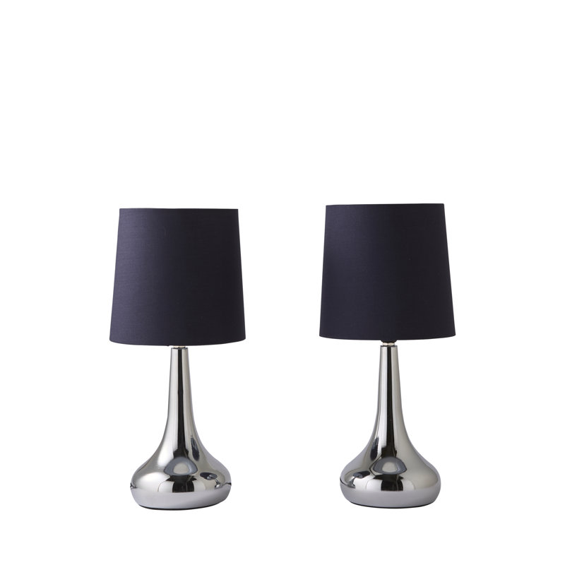 Riorita Metal Table Lamp, Brushed Gold, No, Cream