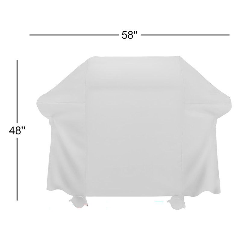 AWPC Series AnyWeather Outdoor Waterproof, BBQ, Smoker, Gas and Charcoal Heavy Duty Grill Covers AWPC09 Black