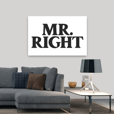 Mr. Right, art contemporain abstrait