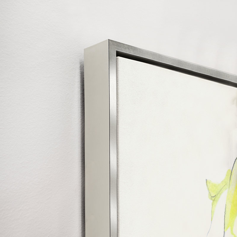 Spotlight On II Print by Helen Parker, 51.5" H x 41.5" W x 1.5" D, Glass Coat