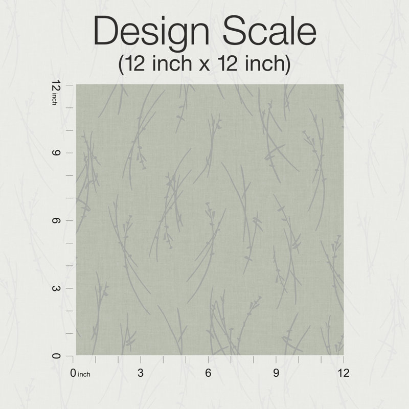 Abstract Metallic Wallpaper Roll, Silver