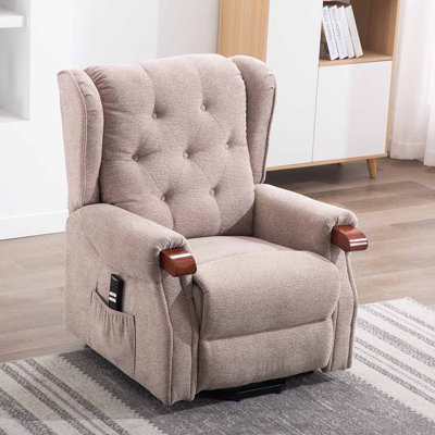 Avalon 83cm Wide Lift Assist Wing Chair Recliner