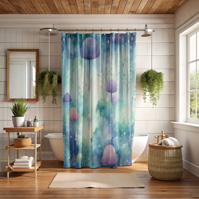Rideau de douche Woodland Eden - Premium