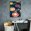 «Old Disques» par Edward M. Fielding, estampe numérique sur toile-1039925747