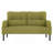 Upholstered Corduroy 2-Seater Loveseat Sofa-663722483