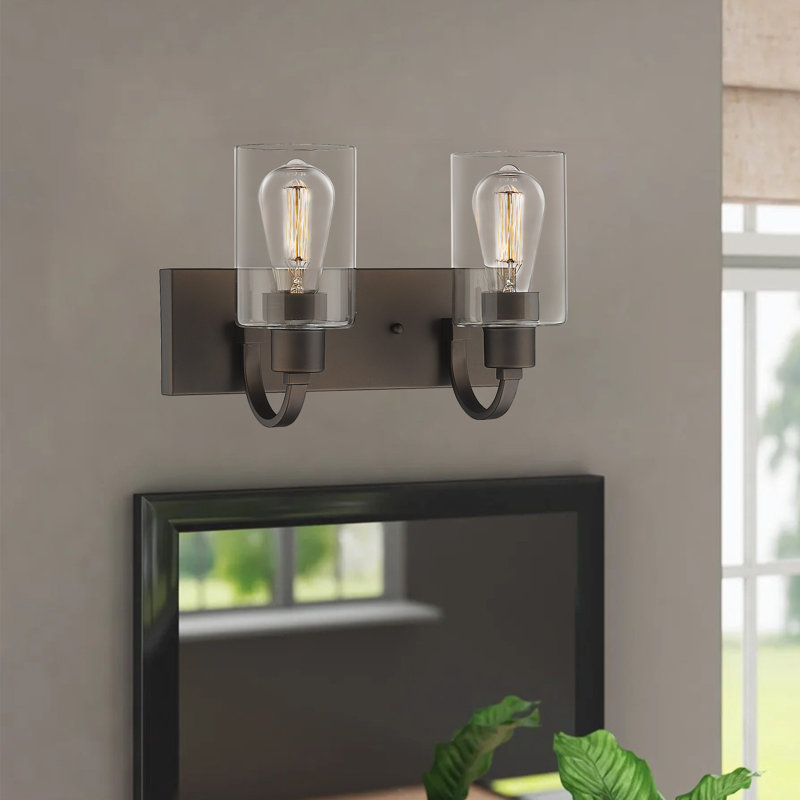 Sornson Dimmable Vanity Light, Oil Rubbed Bronze, 2