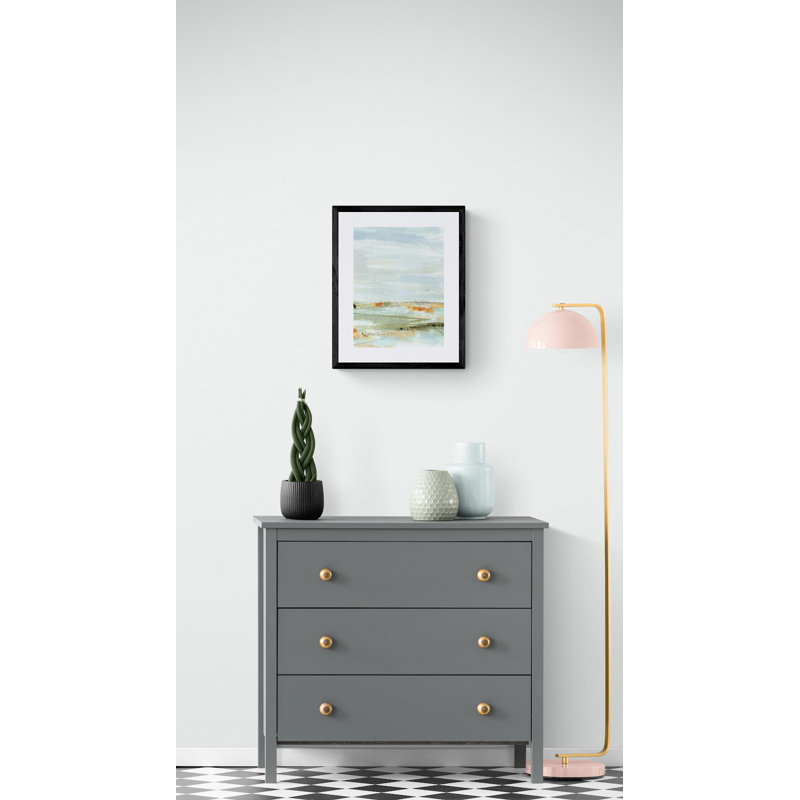Match Maker Vertical Print by Jacquie Gouveia, Black Framed Paper, 21.25" H x 17.25" W x 0.88" D, White