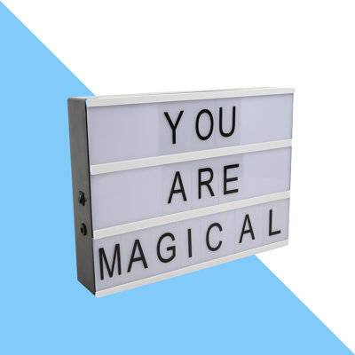 Enseigne lumineuse pour lettre avec lettre lumineuse 8,25 po DEL