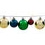 Ornament String Christmas Lights - Warm White - Clear Wire-232780950