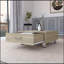 Table basse Myers, quatre pieds, un tiroir