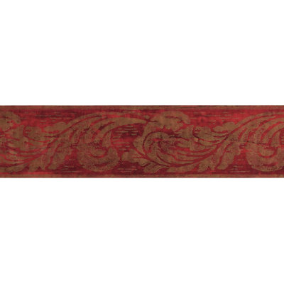Bordure de papier peint à motif abstrait L 15 pi x l 5,5 po Brikena