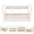 Simple Three Lattice Bookshelf Creative Practical Portable Storage Bookshelf