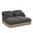 Deep Seat Modular Sofas, Chenille Leopard Modern Style For Home
