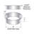 Outwater Steel 1'' H x 4'' W