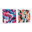Corderal - Ensemble abstrait d'art mural en verre acrylique sur 2-103929079