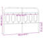 Vidaxl Metal Replace Headboard-101181732-101181737