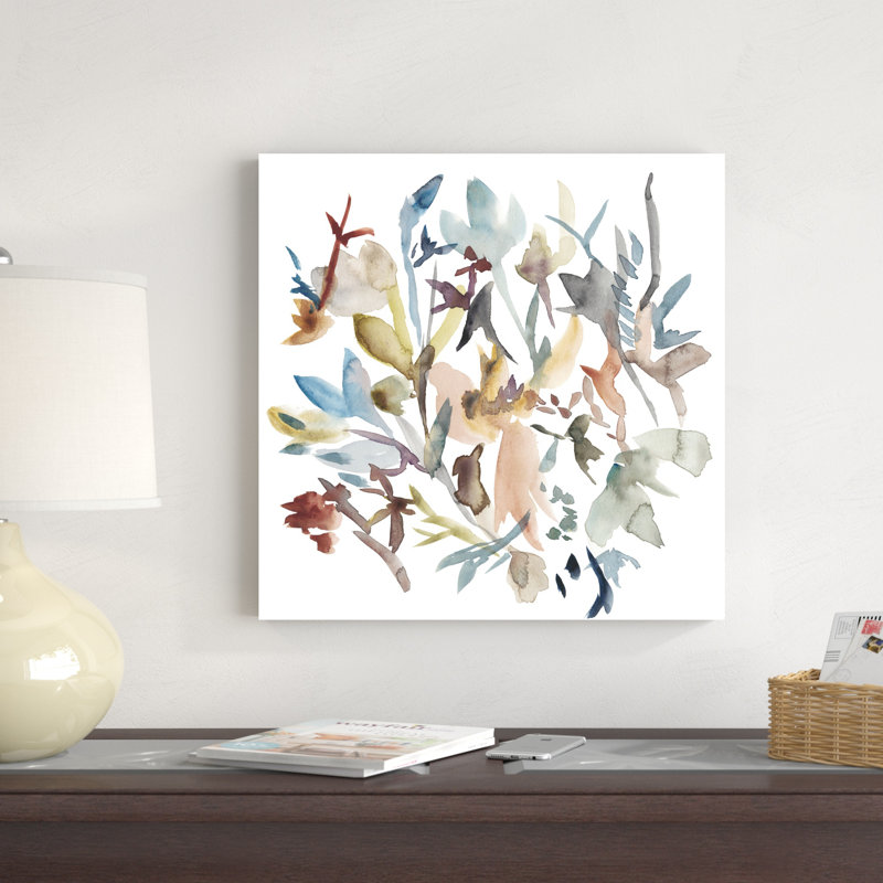 Fleurs de la forêt I, H 20 po x l 20 po x P 1,25 po