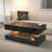 16.93IN High LED Coffee Table,Modern Coffee Table For Living Room,Living Room Tables,Large Living Room Furniture,LED Lights-124922209