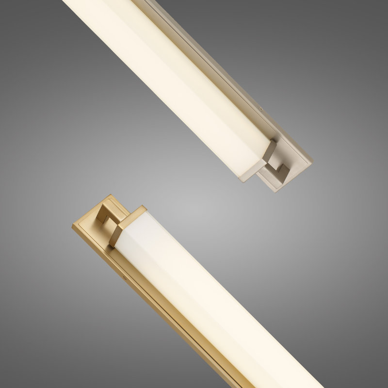 Empire 22-inches Integrated Led Modern/contemporary Bathroom Vanity Light Bar, 4.5" H x 34" W x 4" D, Antique Brass