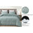 Washed Microfiber Bedding Polyester Comforter-91603770-81915315