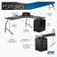 Bureau en L Huggard