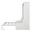 Grand lit escamotable, lit escamotable avec coussin, multifonctionnel conçu pour le bureau personnel d'une chambre d'amis
