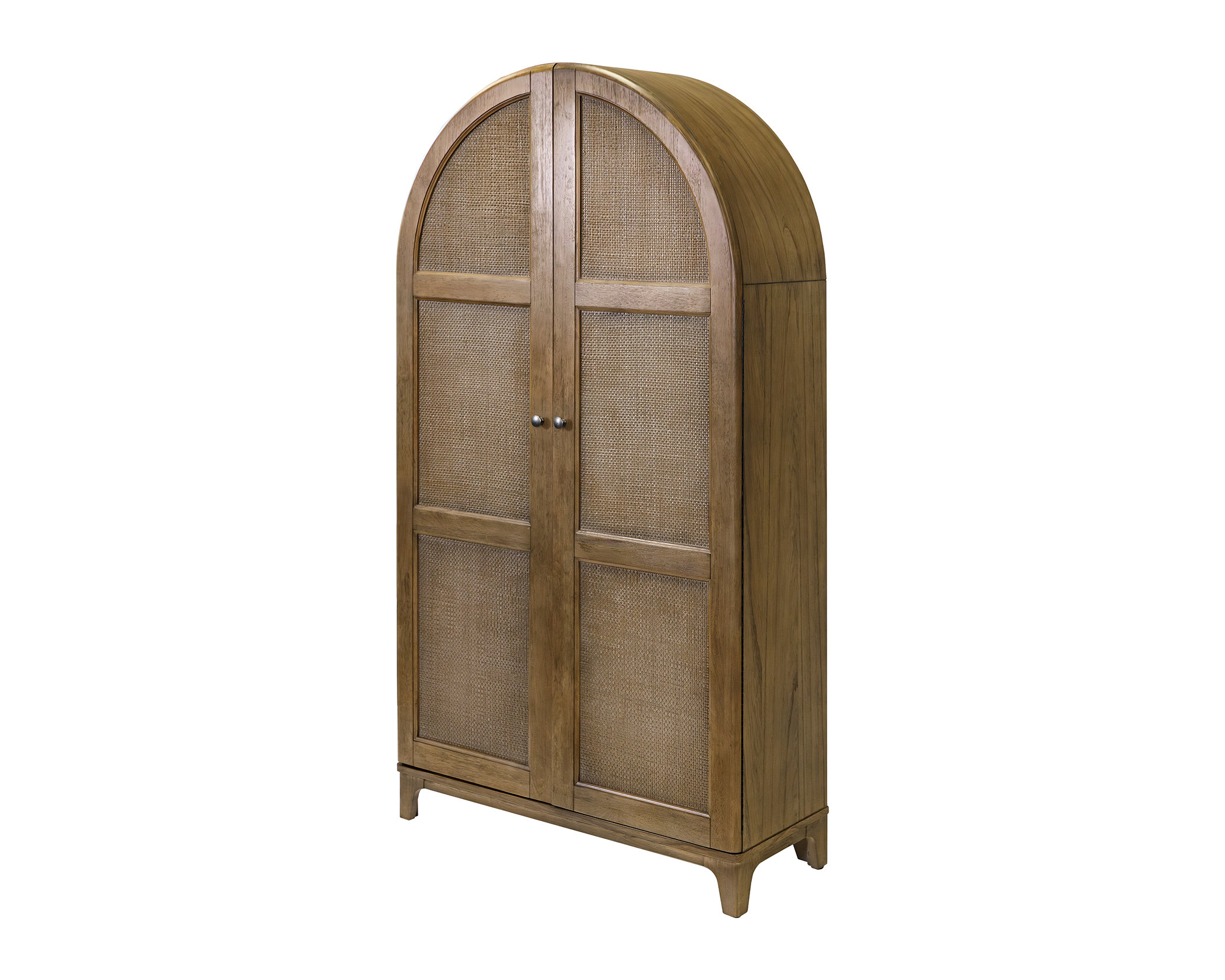 Bayou Breeze Cearah Coastal Arch shaped Bar Cabinet, Dining Cabinet, Arch Bookcase, Fully Assembled, Brown & Reviews | Wayfair