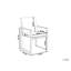 Stanfill Patio Dining Armchair with Cushion