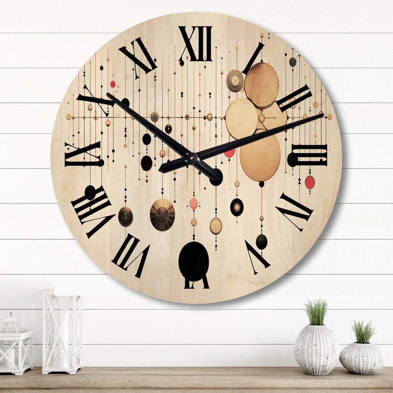 Horloge murale Pinnacle Full Moon City, Grand