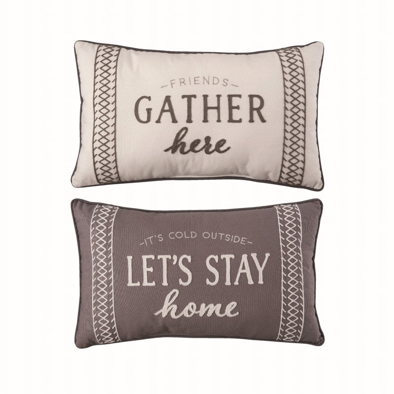  Housse de coussin rectangulaire et insert