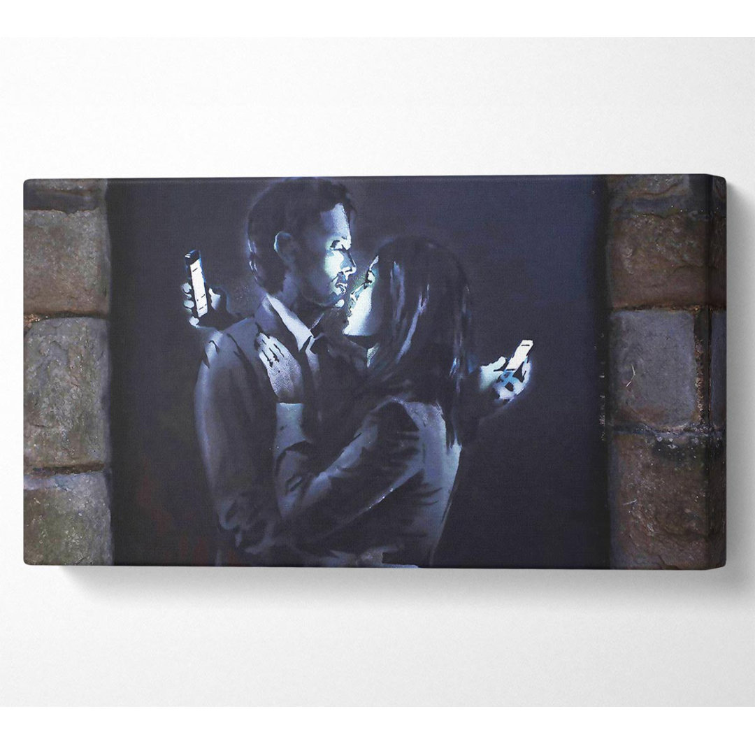 Emborough Phones - Wrapped Canvas Kunstdrucke