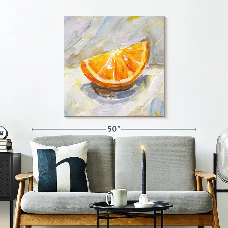 Aadam - orange abstrait