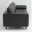 Canapé à accoudoirs carrés en cuir véritable 88 po Brochu-159055952