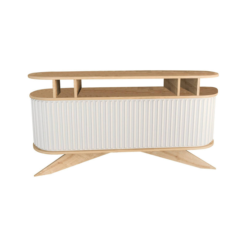 Carmecia 150cm Sideboard, Oak/White