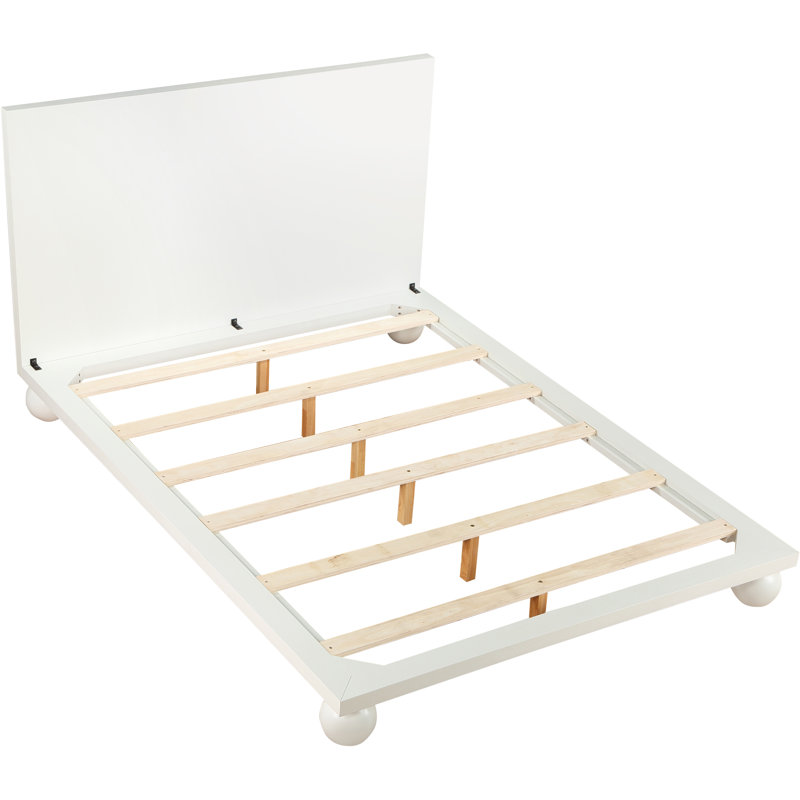 Kent Platform Bed, Cream, King