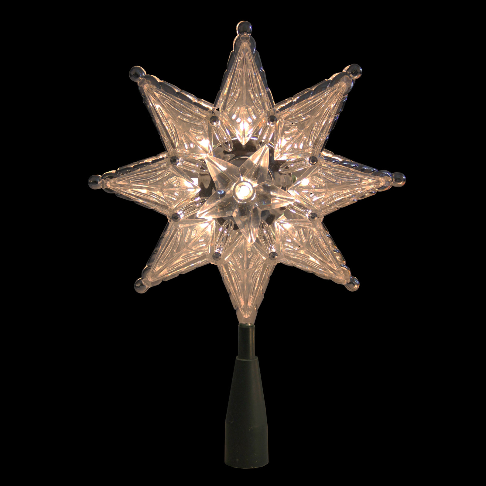 8" Tree Topper, Silver