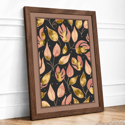 Autumn Leaf Pattern Botanical - Print