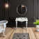 China Rectangular Console Bathroom Sink