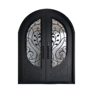 Elysian Arch Iron Door