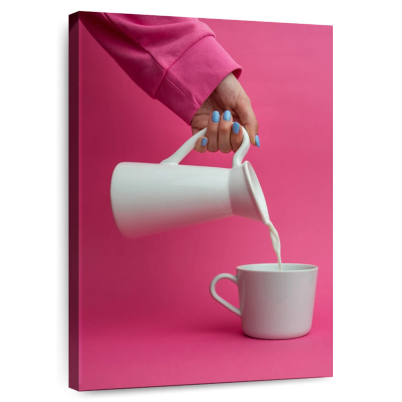 Yarlin Pouring Milk, 39" H x 26" W