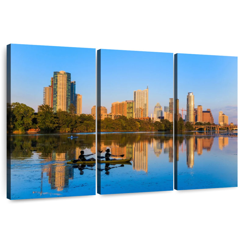 Sirci Austin, Texas, centre-ville, H 42 po x l 65 po